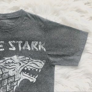 $3/30 GAME OF THRONES House Stark grey T-shirt size small